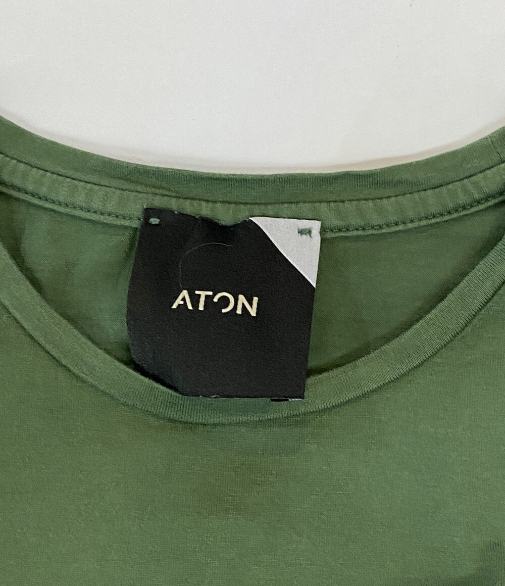 エイトン  ノースリーブワンピース グリーン      レディース SIZE 01  ATON