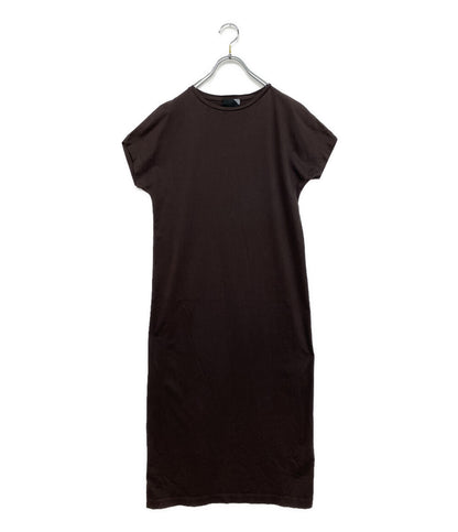 ATON 半袖ワンピース ブラウン レディース SIZE 01 エイトン