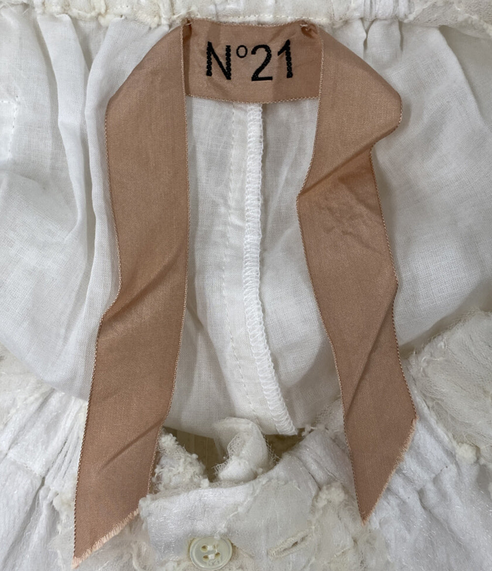 N°21 ショートパンツ 24A フラワー レース レディース SIZE 40 ヌメロ ヴェントゥーノ