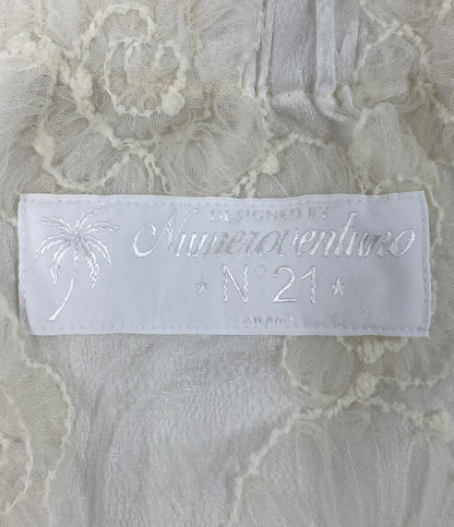 N°21 ショートパンツ 24A フラワー レース レディース SIZE 40 ヌメロ ヴェントゥーノ