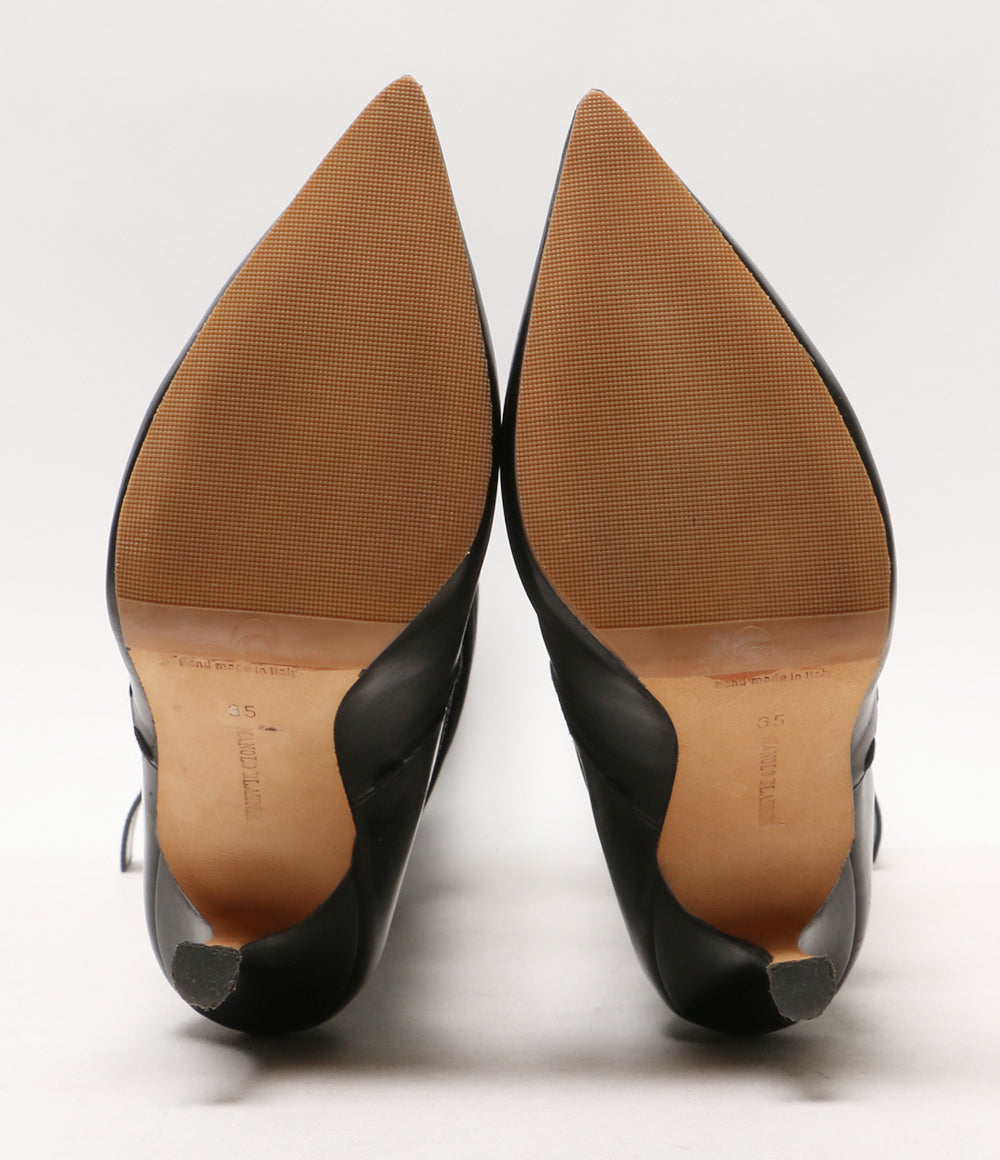 マノロブラニク ブーツ ツイストベルト レディース SIZE 35 MANOLO BLAHNIK