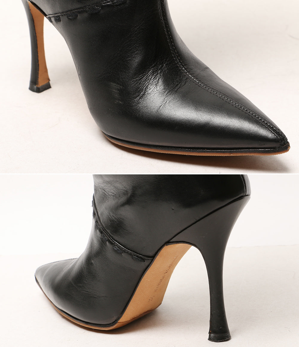 マノロブラニク ブーツ ツイストベルト レディース SIZE 35 MANOLO