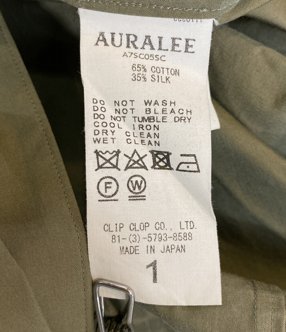 オーラリー コート シングル A7SC055C レディース SIZE 1 AURALEE