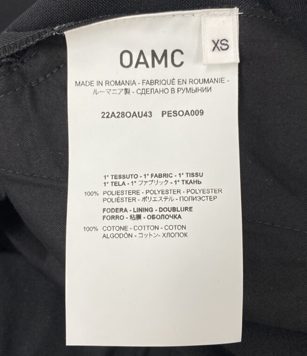 オーエーエムシー  パンツ ブラック 22A28OAU43      メンズ SIZE XS  OAMC