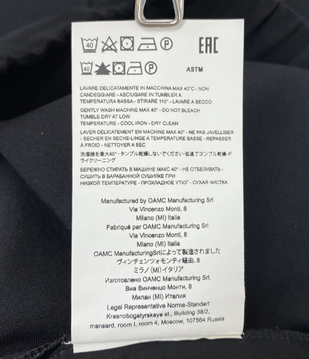 オーエーエムシー  パンツ ブラック 22A28OAU43      メンズ SIZE XS  OAMC