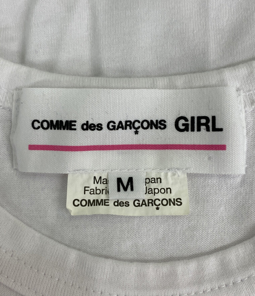 COMME des GARCONS GIRL コムデギャルソンガール 半袖Ｔシャツ リボン NT-T006 レディース SIZE M