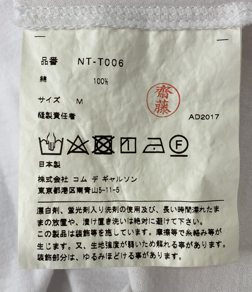 COMME des GARCONS GIRL コムデギャルソンガール 半袖Ｔシャツ リボン NT-T006 レディース SIZE M