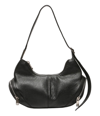 オソイ ハンドバッグ ブラック レザー      レディース   OSOI