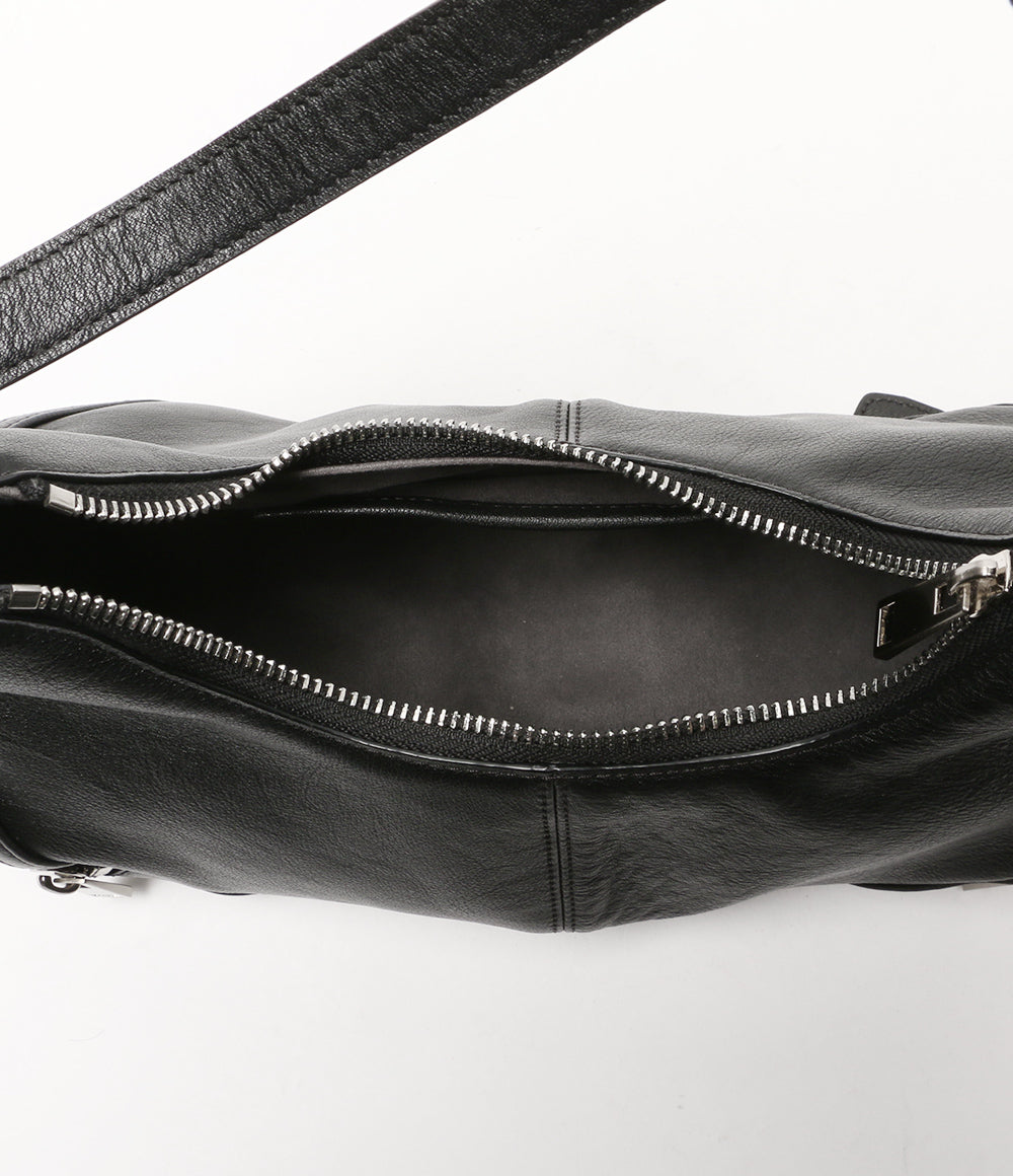 オソイ ハンドバッグ ブラック レザー      レディース   OSOI