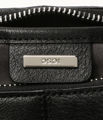 オソイ ハンドバッグ ブラック レザー      レディース   OSOI
