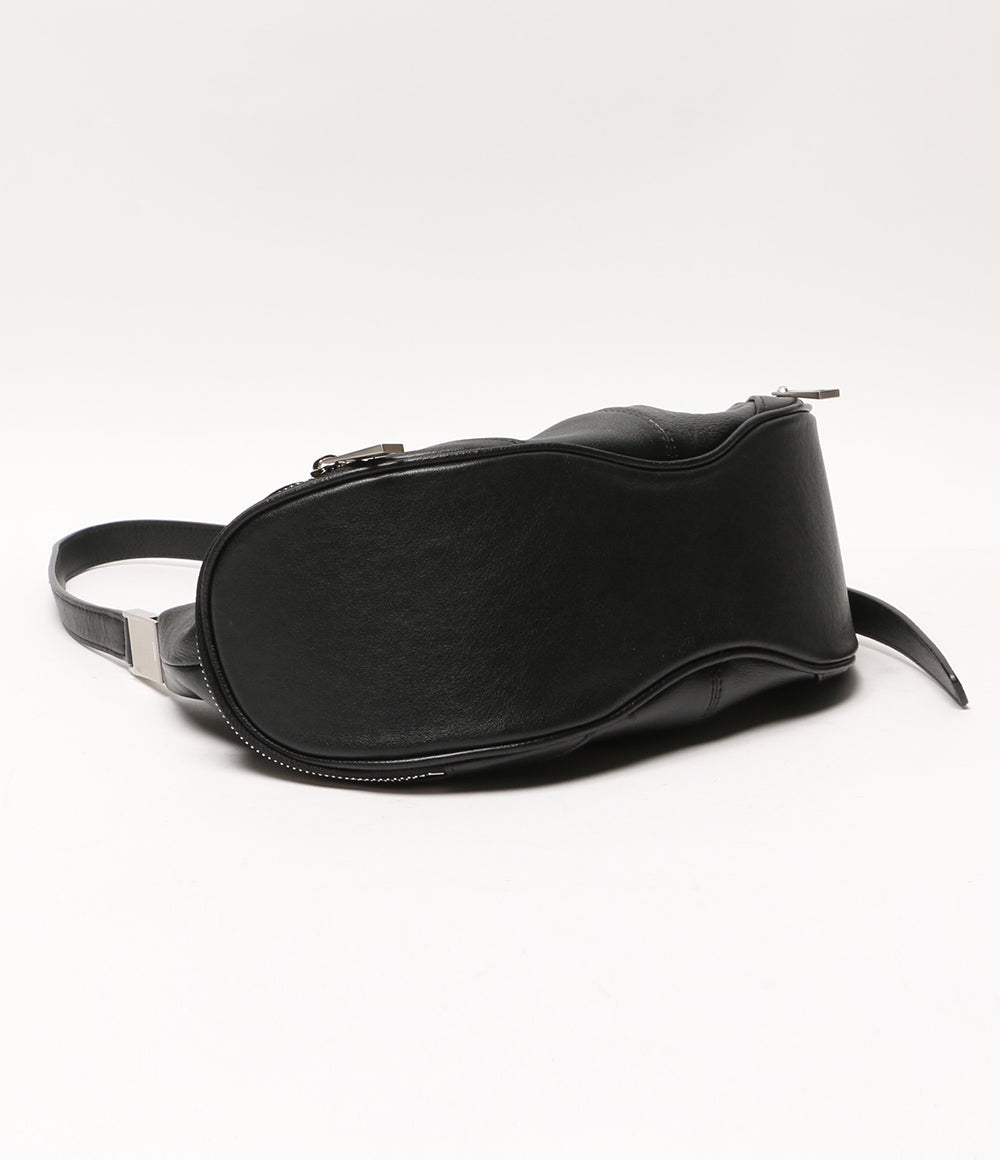 オソイ ハンドバッグ ブラック レザー      レディース   OSOI