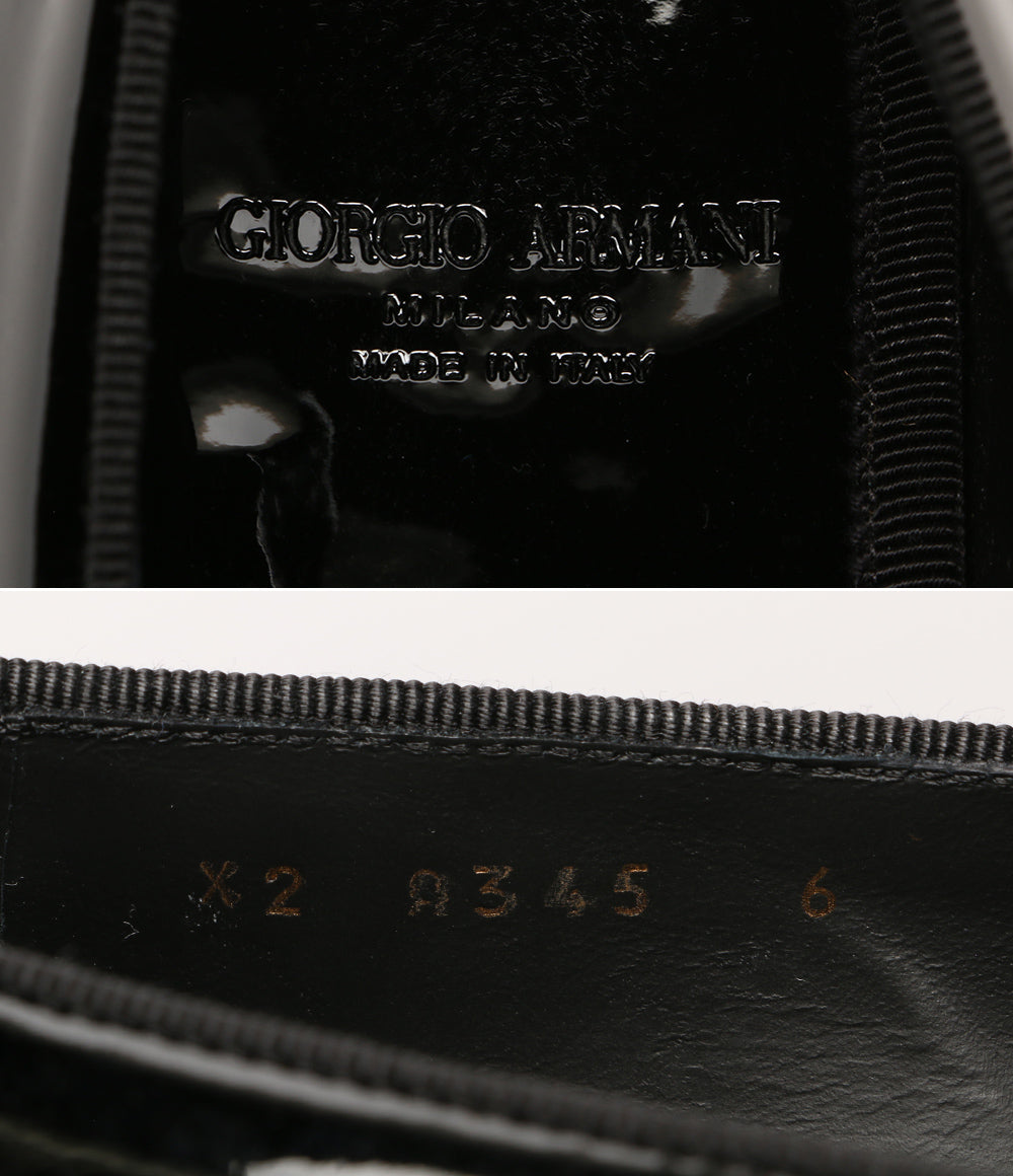 ジョルジオアルマーニ  エナメルローファー     X2A345 メンズ SIZE 6  GIORGIO ARMANI