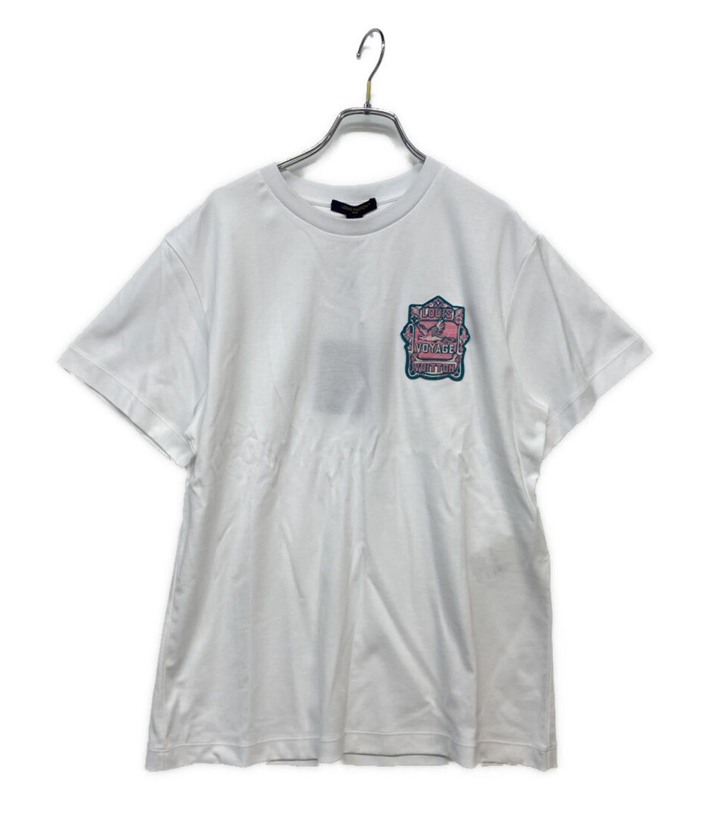 ルイヴィトン 美品 半袖Ｔシャツ パロットパッチTee 25SS レディース SIZE L LOUIS VUITTON