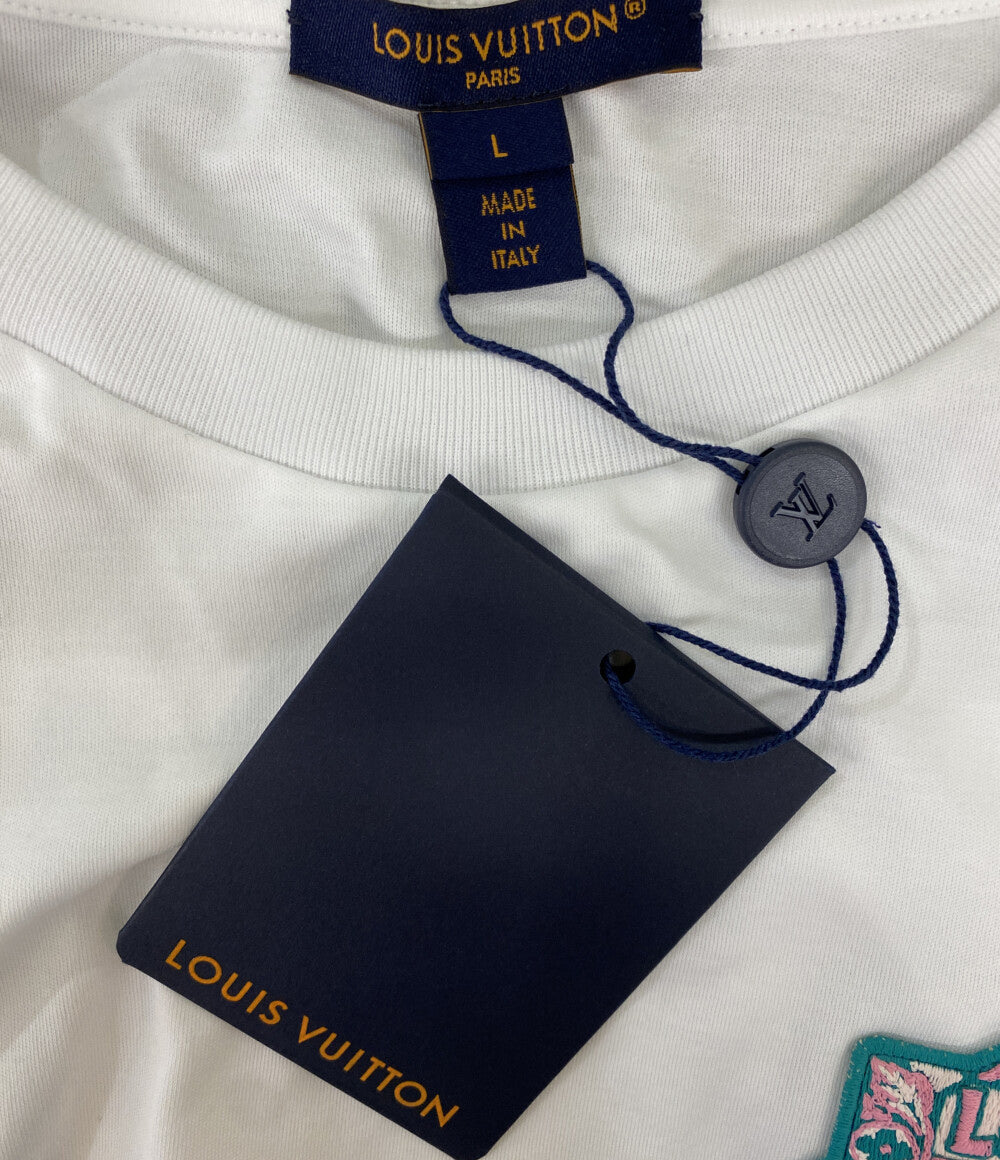 美品 LOUIS VUITTON 半袖Tシャツ パロットパッチTee 25SS レディース