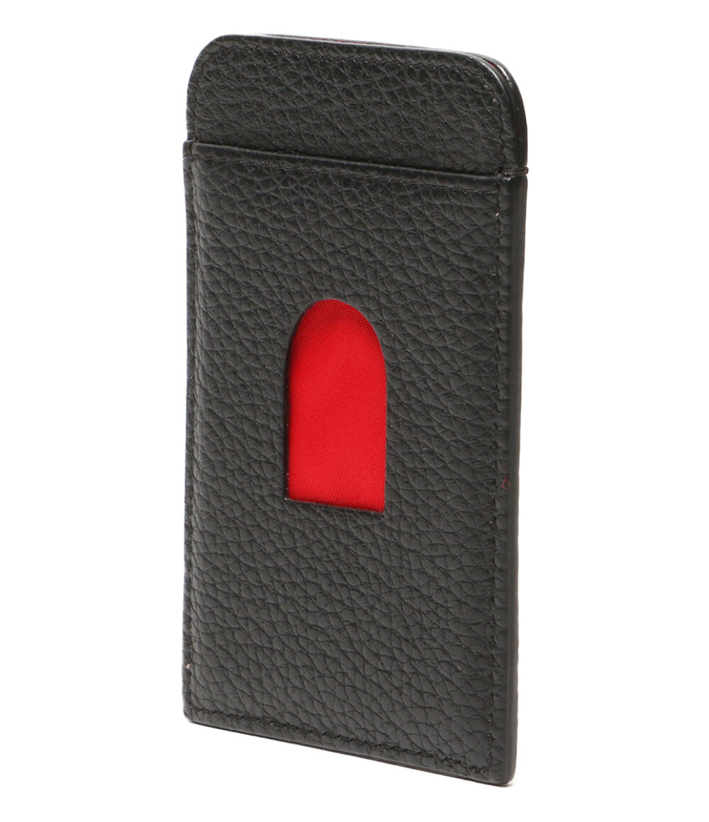 クリスチャンルブタン  カードケース レッド×ブラック      レディース   Christian Louboutin