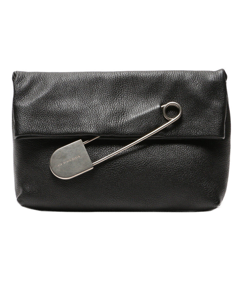 バーバリー セカンドバッグ ブラック クリップ メンズ BURBERRY