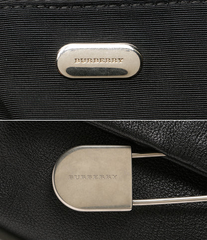 バーバリー セカンドバッグ ブラック クリップ メンズ BURBERRY