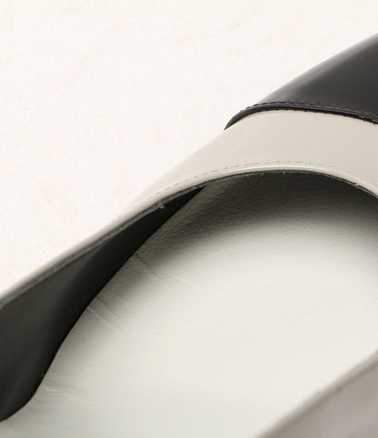 シャネル パンプス パテントレザーチャンキーヒール G45053 レディース SIZE 36C CHANEL