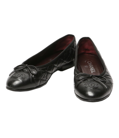 CHANEL パンプス バレリーナ エイジド カーフスキン G26250 レディース SIZE 36C シャネル