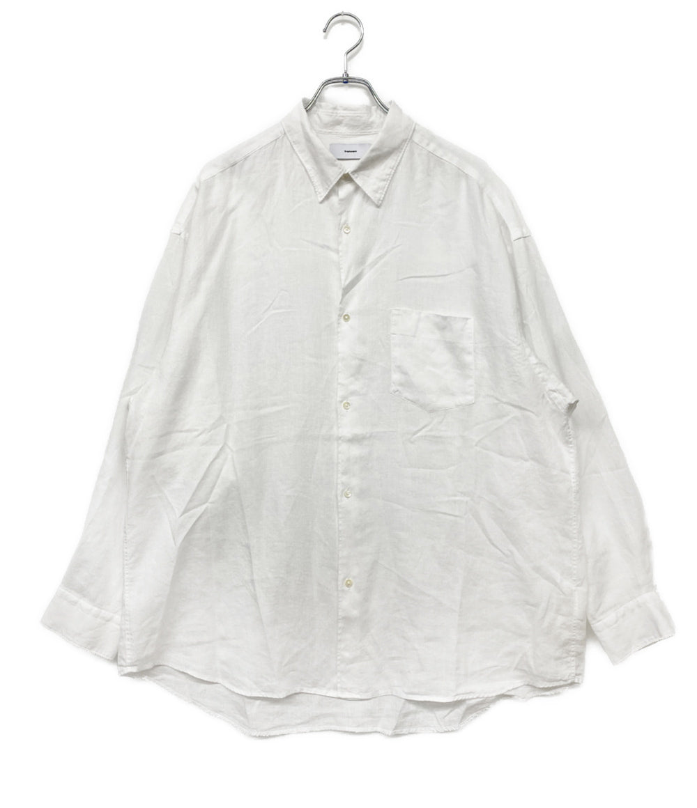 Graphpaper グラフペーパー 長袖シャツ Linen L S メンズ SIZE １