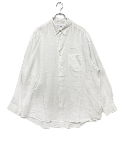 Graphpaper グラフペーパー 長袖シャツ Linen L S メンズ SIZE １