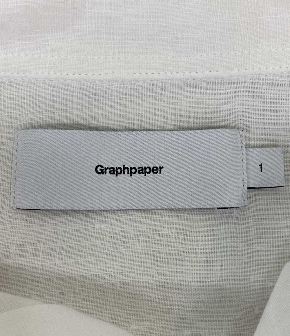 Graphpaper グラフペーパー 長袖シャツ Linen L S メンズ SIZE １