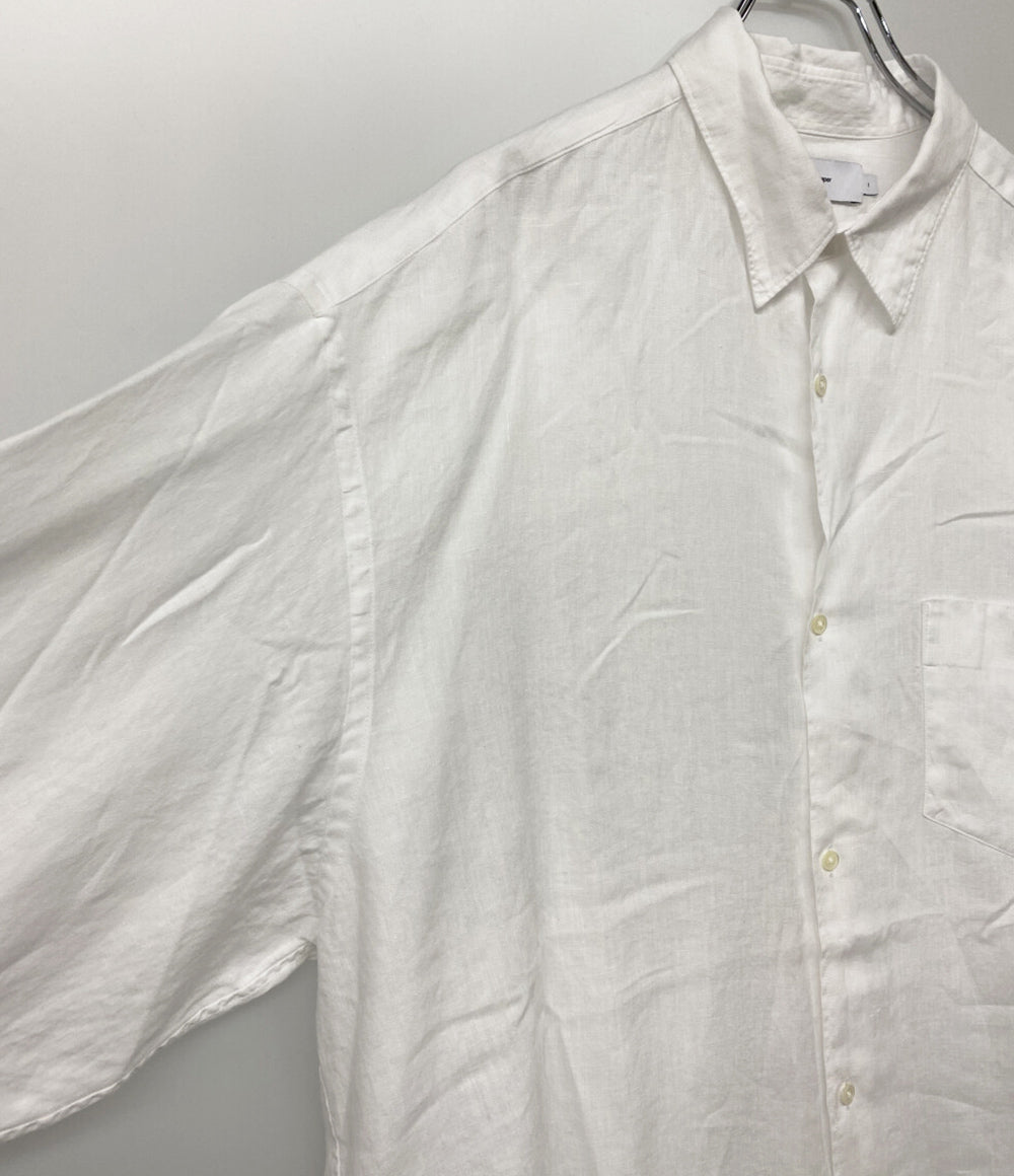 Graphpaper グラフペーパー 長袖シャツ Linen L S メンズ SIZE １