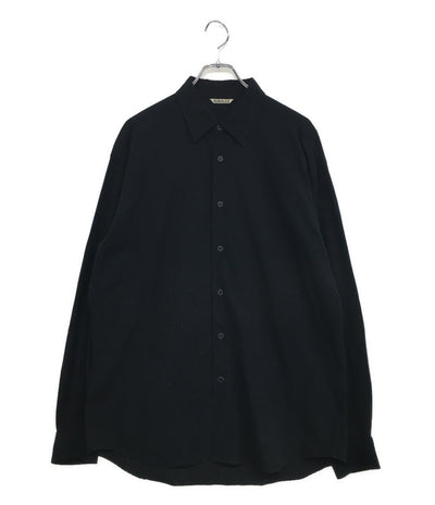 オーラリー 長袖シャツ HARD TWIST COTTON SILK VIYELLA SHIRT A24SS02KV メンズ SIZE 5 AURALEE