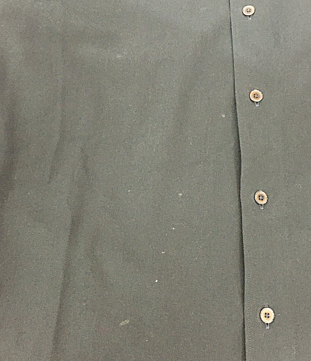 オーラリー 長袖シャツ HARD TWIST COTTON SILK VIYELLA SHIRT