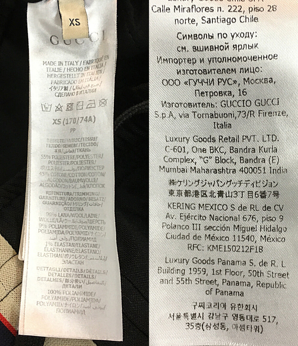 グッチ テクニカル トラックパンツ サイドラインロゴ 17AW メンズ SIZE XS GUCCI