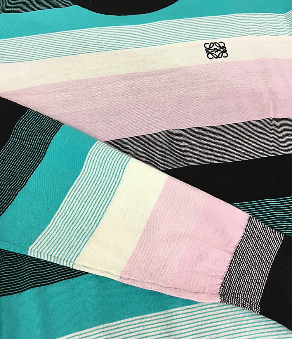 ロエベ ニット マルチカラー アナグラム H3109390CO メンズ SIZE S