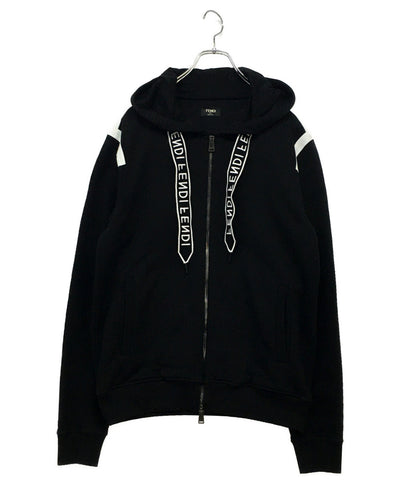 フェンディ スウェットパーカー ブラック FY0984 A2F2 レディース SIZE S FENDI