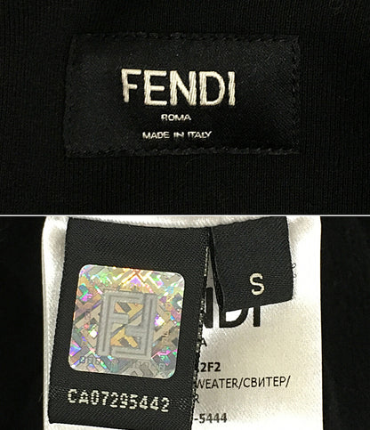 フェンディ スウェットパーカー ブラック FY0984 A2F2 レディース SIZE S FENDI