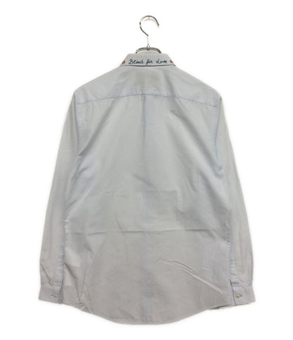 グッチ 長袖シャツ 襟刺繍 478144 メンズ SIZE 38 GUCCI