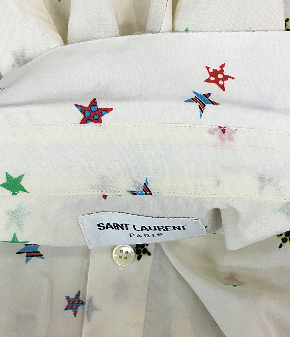サンローラン 半袖シャツ スター 548969 Y395U メンズ SIZE 36 Saint Laurent