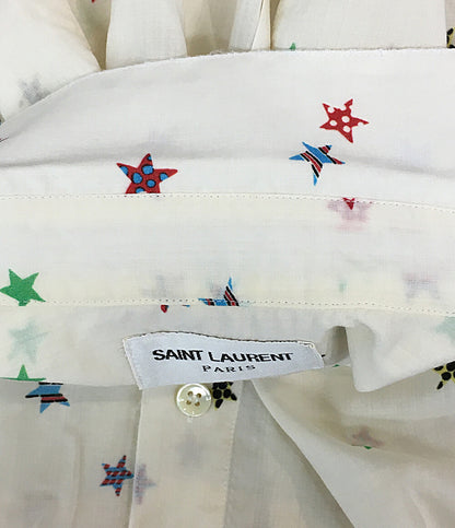 サンローラン 半袖シャツ スター 548969 Y395U メンズ SIZE 36 Saint Laurent