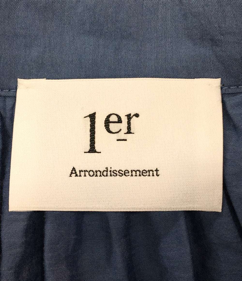 美品 プルミエ アロンディスモン 長袖ワンピース レディース SIZE 38 1er Arrondissement