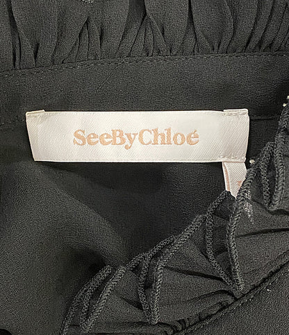 シーバイクロエ  カットソー CHS20AHT レースカットソー ブラウス      レディース SIZE 36  SEE BY Chloe