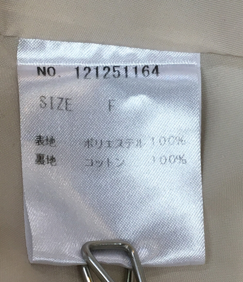 エステラケー ノースリーブワンピース ブルー フラワー総柄      レディース SIZE F  Estella k