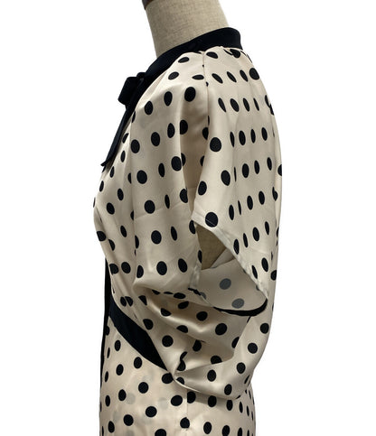 サポート サーフェス フレンチスリーブワンピース ベージュ ドット      レディース SIZE -  SUPPORT SURFACE