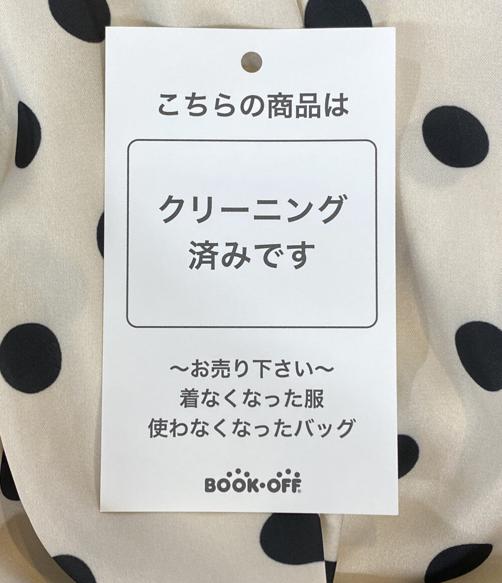 サポート サーフェス フレンチスリーブワンピース ベージュ ドット      レディース SIZE -  SUPPORT SURFACE