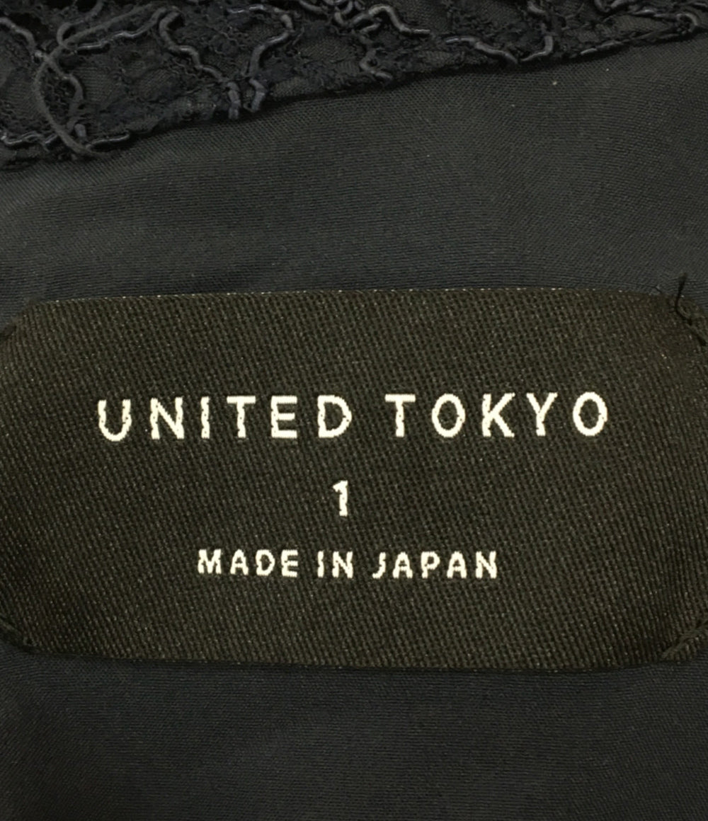 ユナイテッドトウキョウ 美品 長袖レースワンピース レディース SIZE 1 UNITED TOKYO