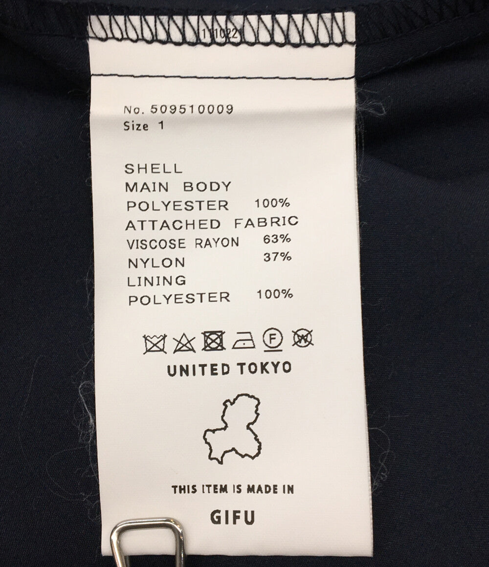 ユナイテッドトウキョウ 美品 長袖レースワンピース レディース SIZE 1 UNITED TOKYO