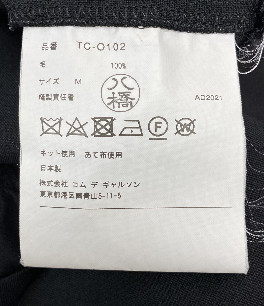 タオ 七分袖ワンピース ギャザー ブラック TC-O102      レディース SIZE M  tao