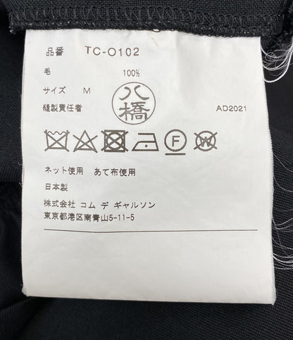 タオ 七分袖ワンピース ギャザー ブラック TC-O102      レディース SIZE M  tao