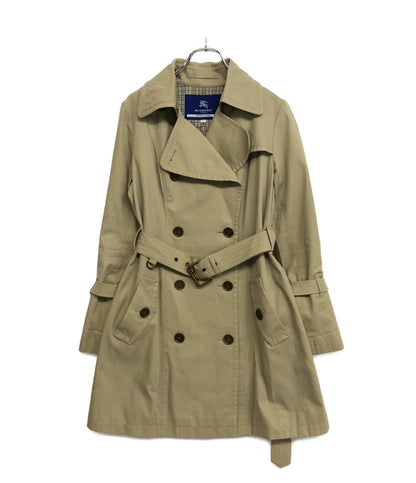 バーバリーブルーレーベル トレンチコート ショート レディース SIZE 38 BURBERRY BLUE LABEL