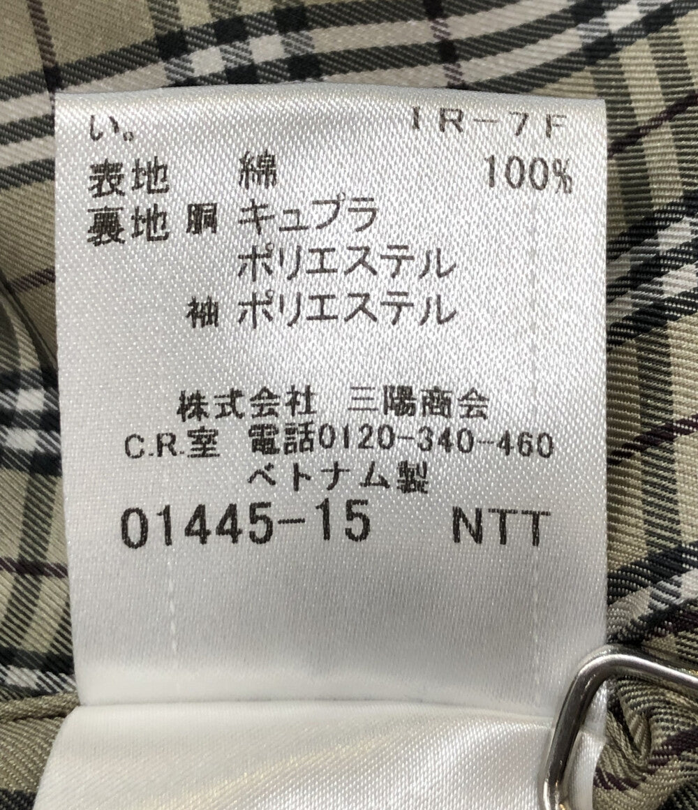 バーバリーブルーレーベル トレンチコート ショート レディース SIZE 38 BURBERRY BLUE LABEL