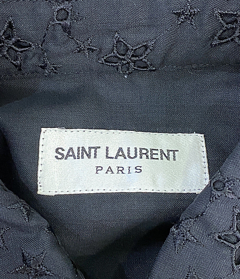 サンローラン 長袖シャツ 512192 スター ブラック レディース SIZE F34 Saint Laurent