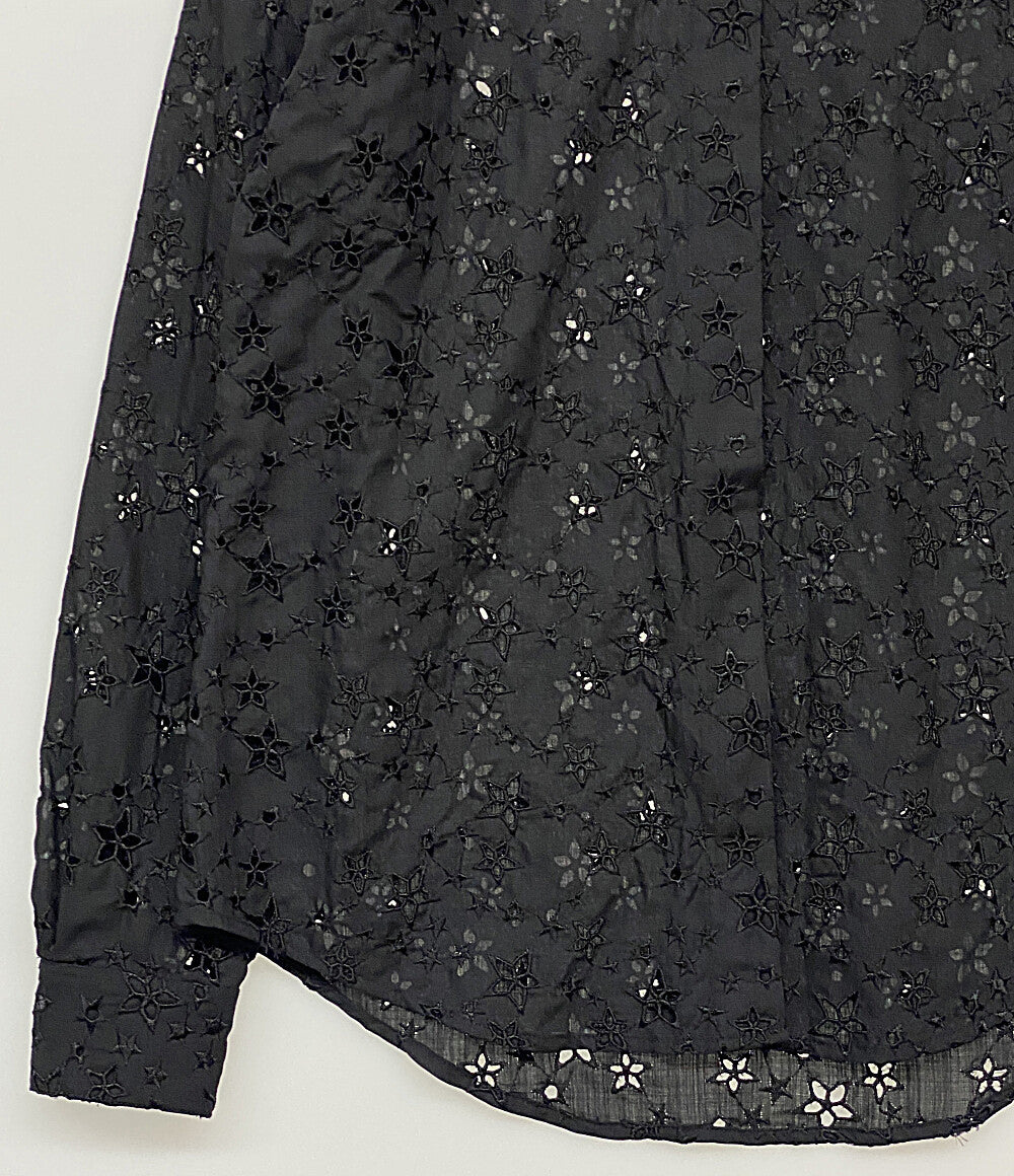 サンローラン 長袖シャツ 512192 スター ブラック レディース SIZE F34 Saint Laurent