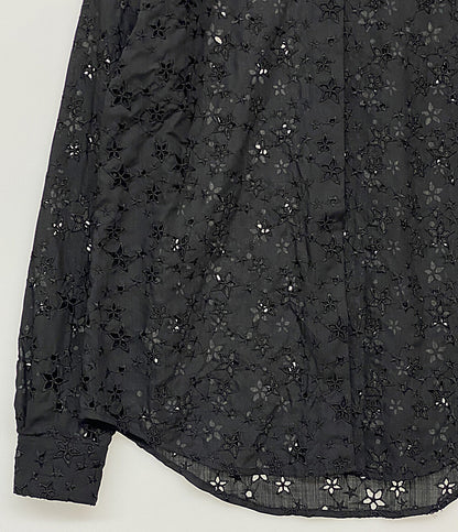 サンローラン 長袖シャツ 512192 スター ブラック レディース SIZE F34 Saint Laurent